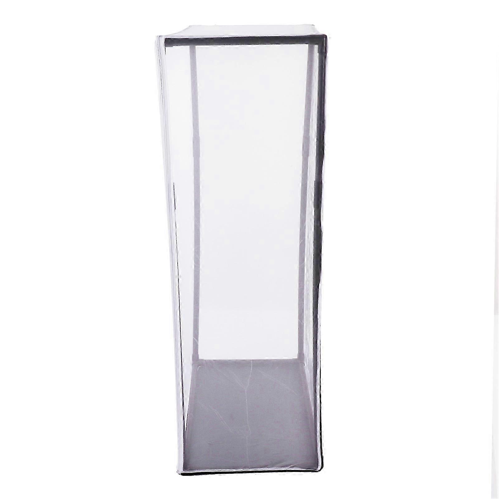 Butterfly Habitat Cage Wide High Pvc Tube Stable Zipper Closure Insect Mesh Cage For Outdoor