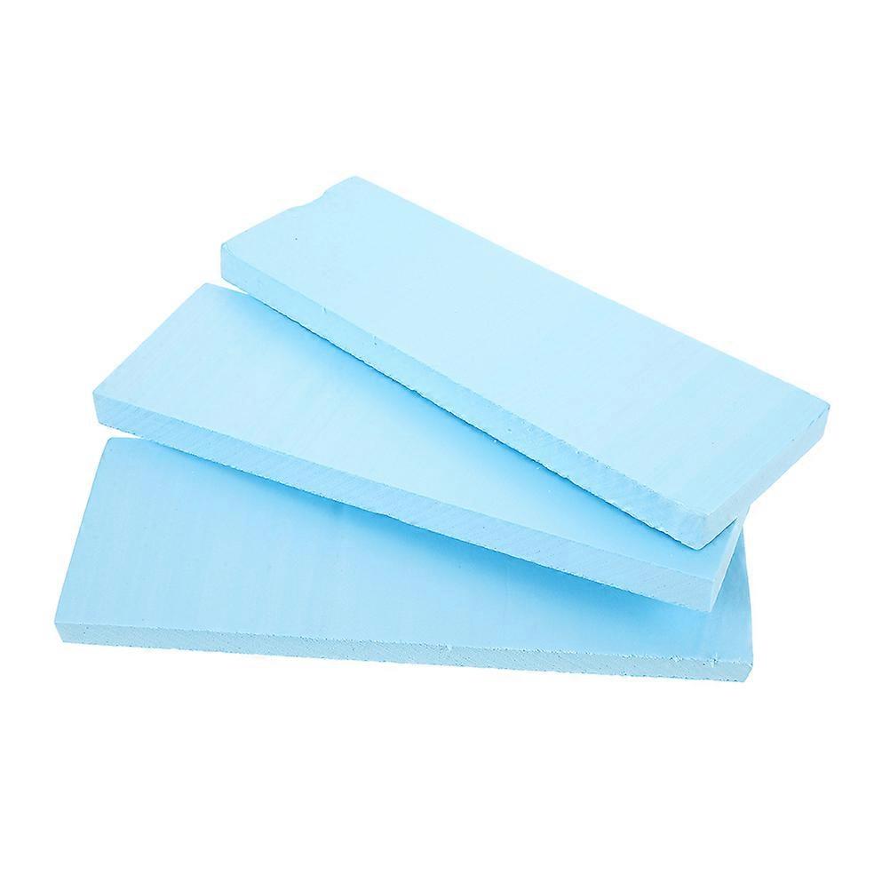 Blue High Density Foam Board for DIY Crafting and Model Building Perfect for Classroom Art Projects 3pcs