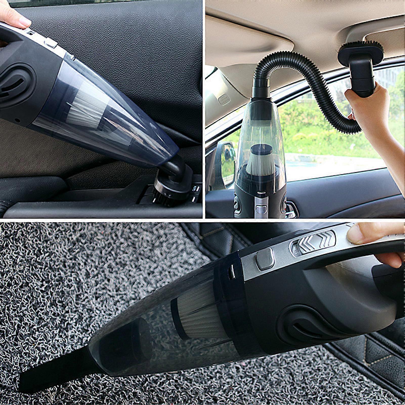 120W Vacuum Cleaner Portable Handheld Strong Suction 3000kpa Wet and Dry Ergonomic Cordless for Car Home 