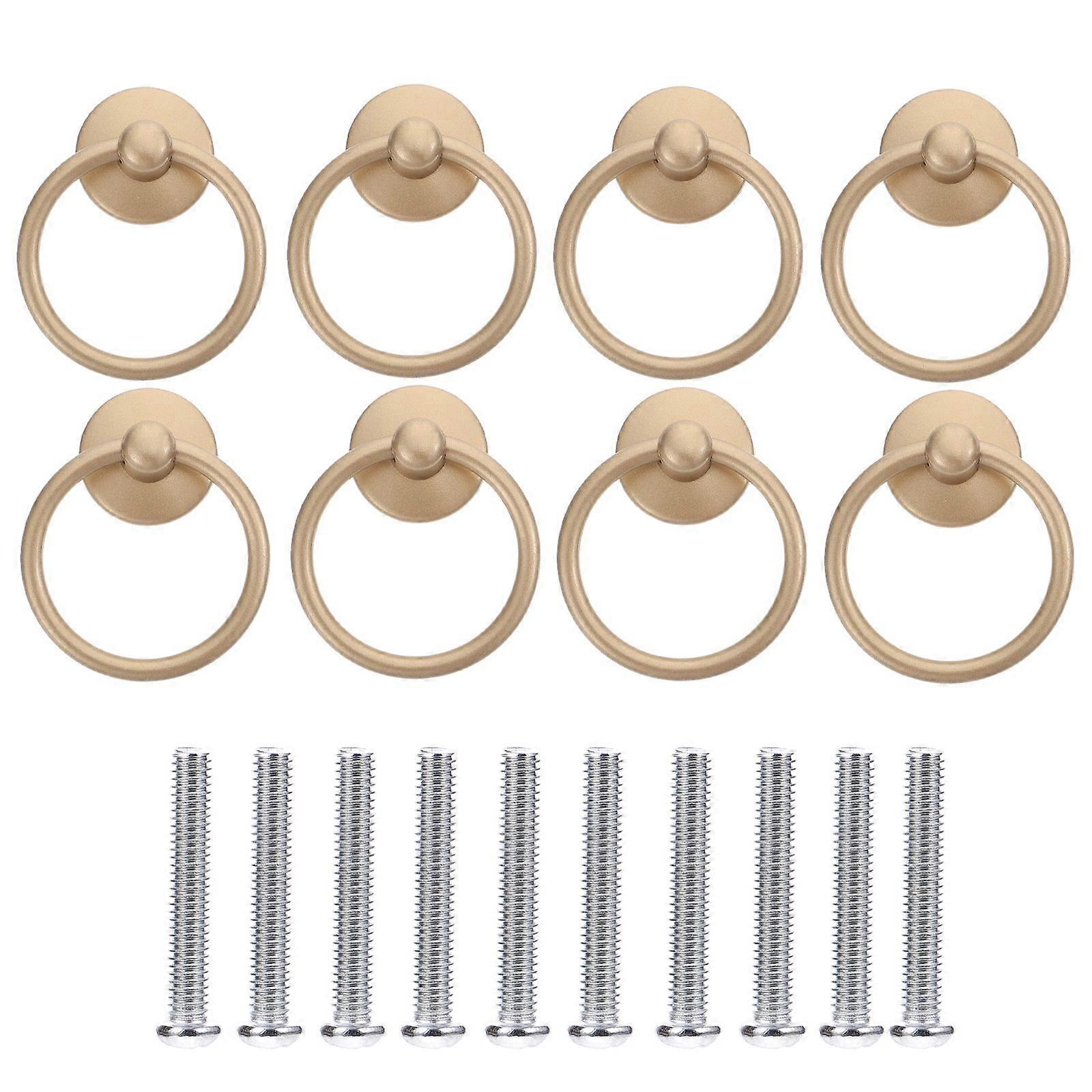 Premium Zinc Alloy Cabinet Door Drawer Pull Handles 10Pcs Rust Proof Smooth Operation Suitable For Closets