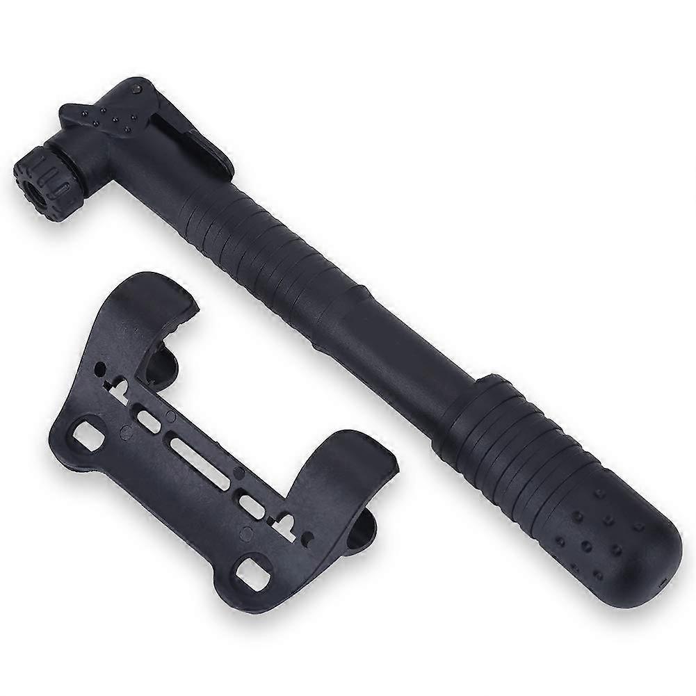 Portable Mini Bike Pump 120PSI High Pressure Inflator for MTB Mountain Bikes and Balls, Compact Floor Pump with Pressure Indicator