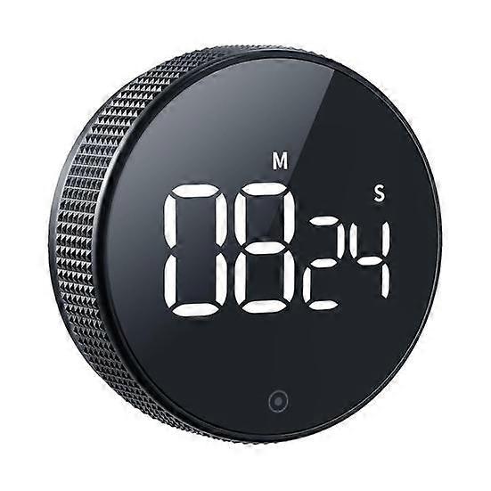 LED Kitchen Timer Magnetic Countdown Clock for Cooking Baking Adjustable Angle Rotating Operation Loud Alarm Exercise Tracking Timer