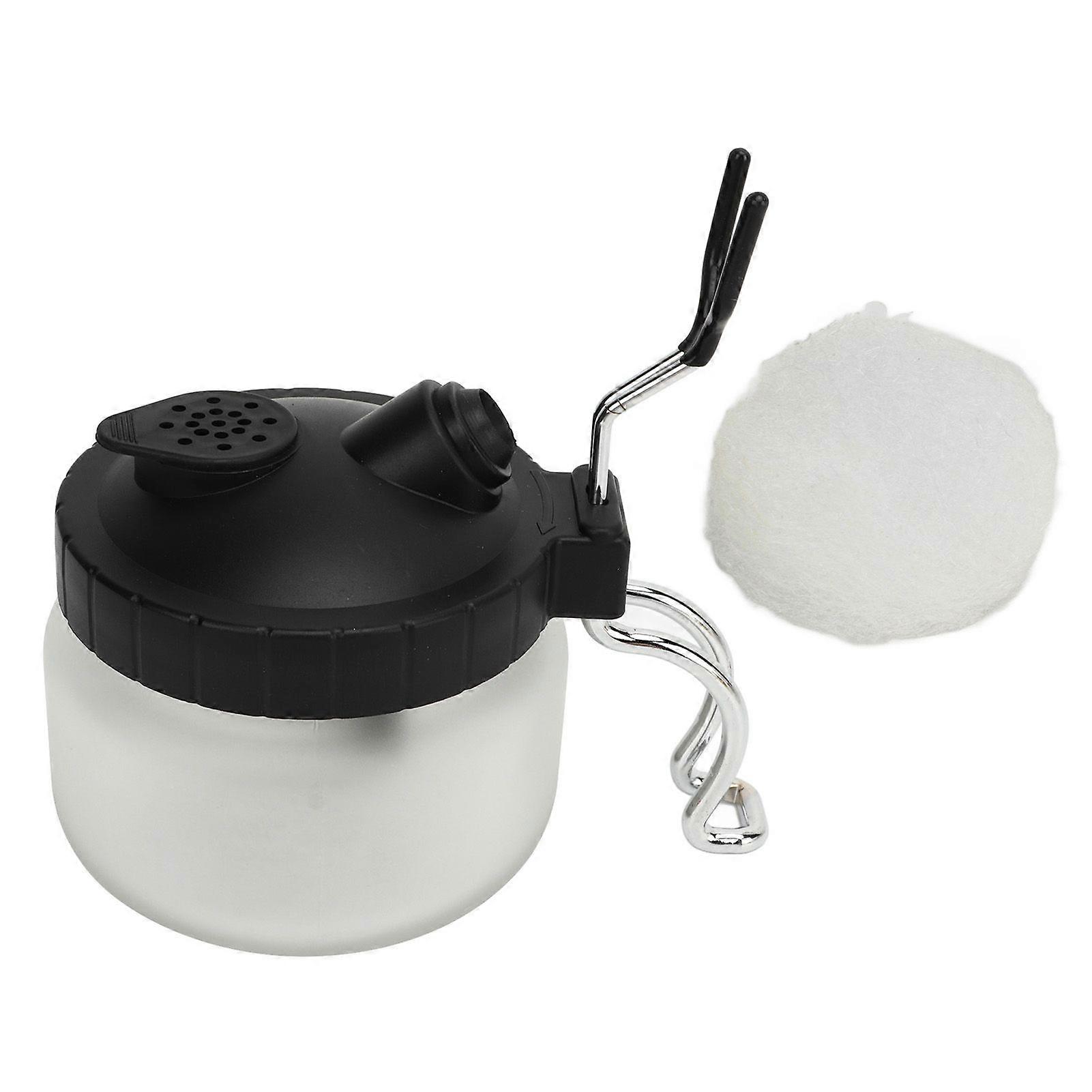 DIY painting airbrush cleaning pot with multifunctional tools
