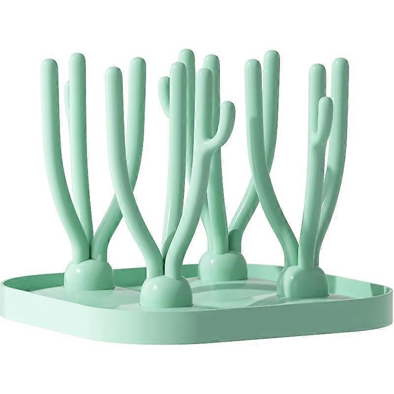 Baby Bottle Siphon, Bottle Drainer Tree Removable Bottle Drying Racks for Baby Bottles, Cutlery, Tea HG