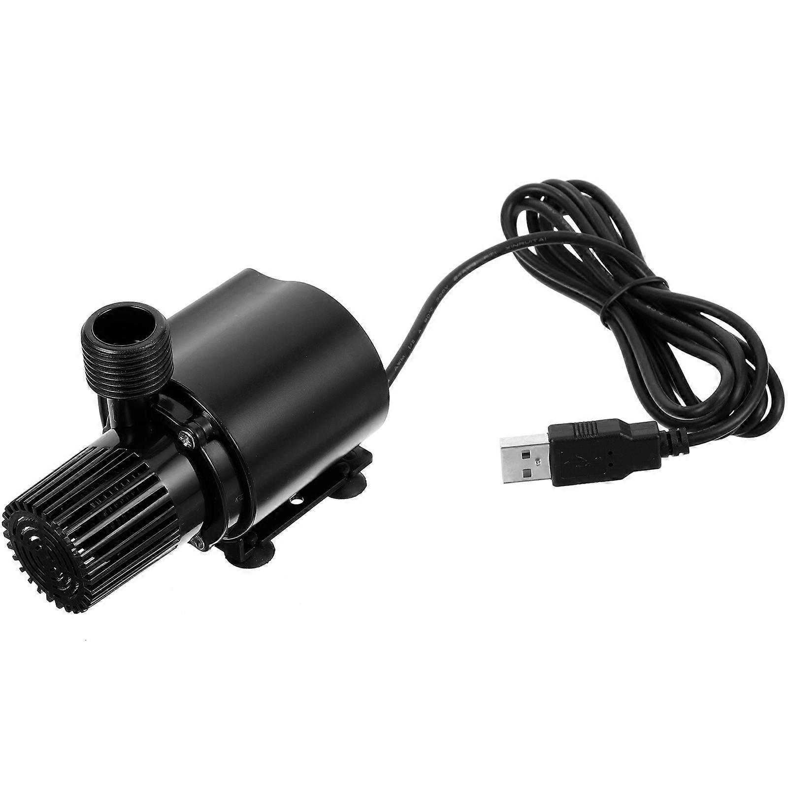 USB Powered Submersible Water Pump for Aquariums, Hydroponics, and Pet Drinking – Quiet, Efficient Fountain Pump for Fish Tanks