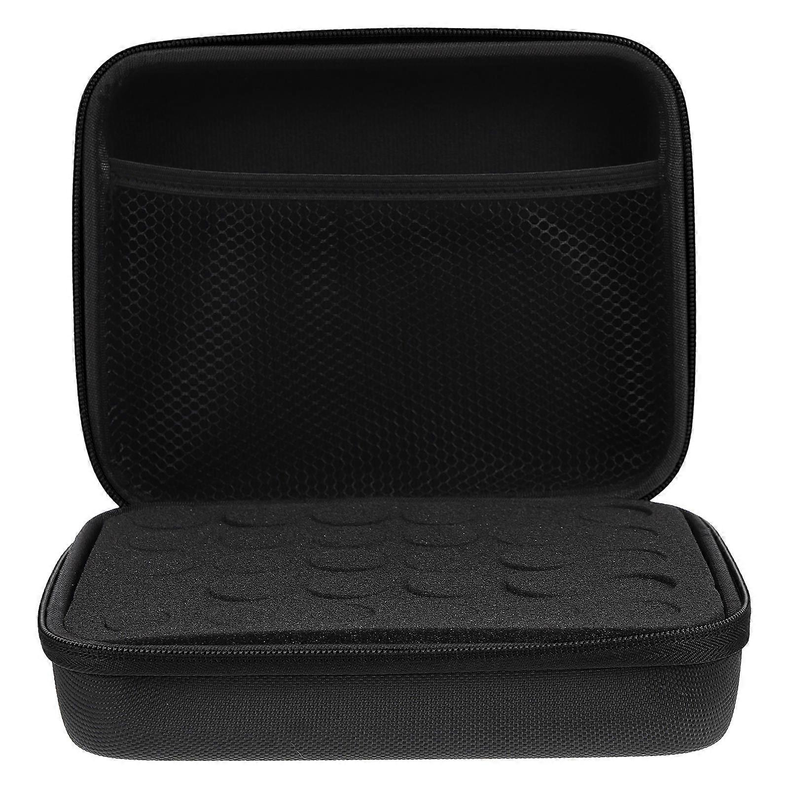 Lightweight Compact Essential Oil Storage Bag with Shockproof Organizer Case and Easy Access Zipper Design for Travel and Bottles