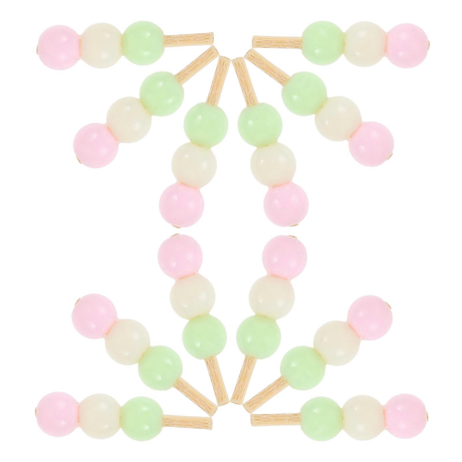 Decorations Mini Food Props for Doll House Plastic 10Pcs