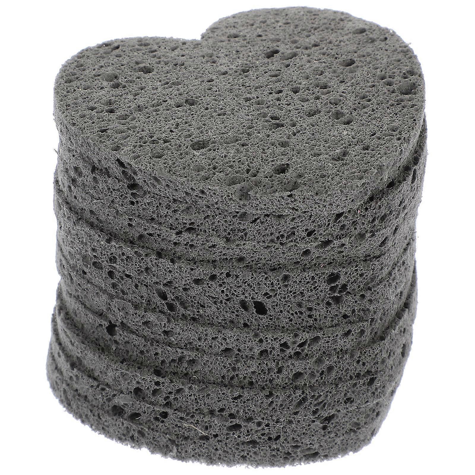 Facial Sponge 30Pcs Heart Shaped Cleansing Pads Designed For Makeup Removal And Face Washing In Any Occasion
