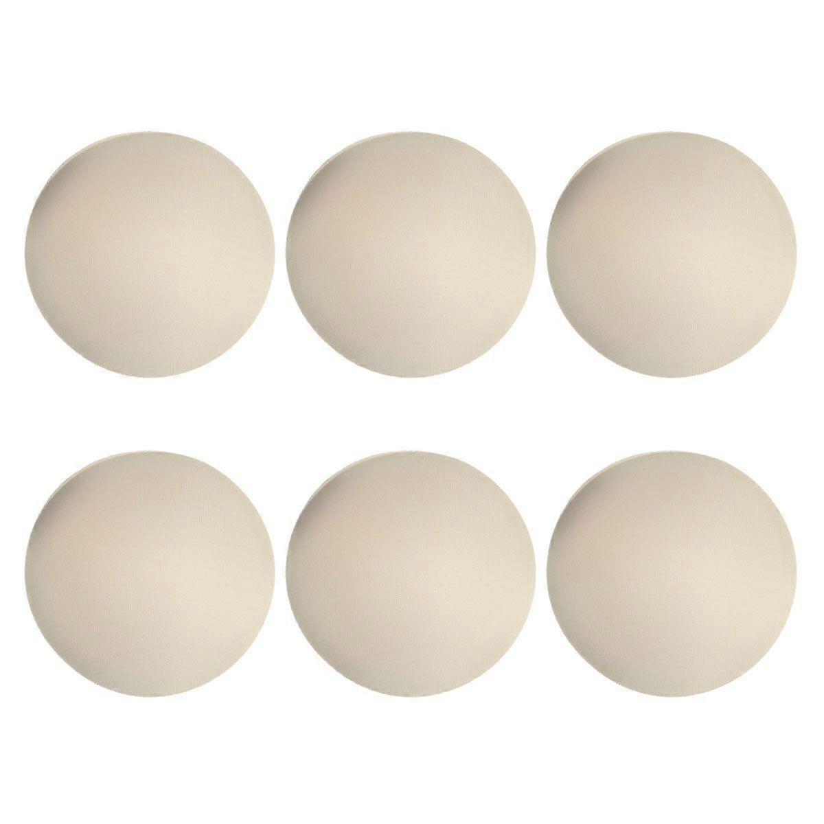 3 Pairs Bra Pads Pushup Superior Bra Cup Insert Pad Push Up 90L (White)