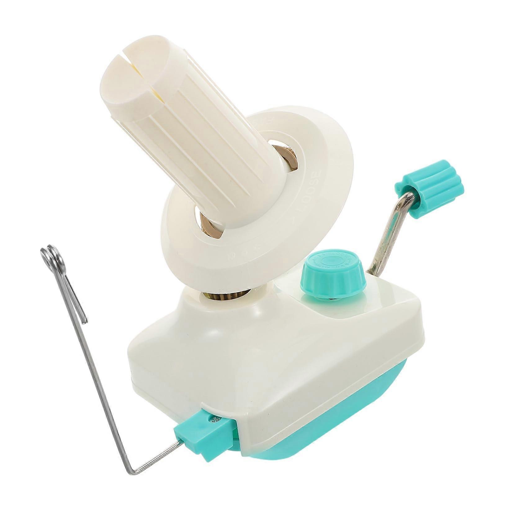 Yarn Winder for Knitting - Hand-Operated Wool Roller, Portable Manual Winding Machine for Home and Travel Use