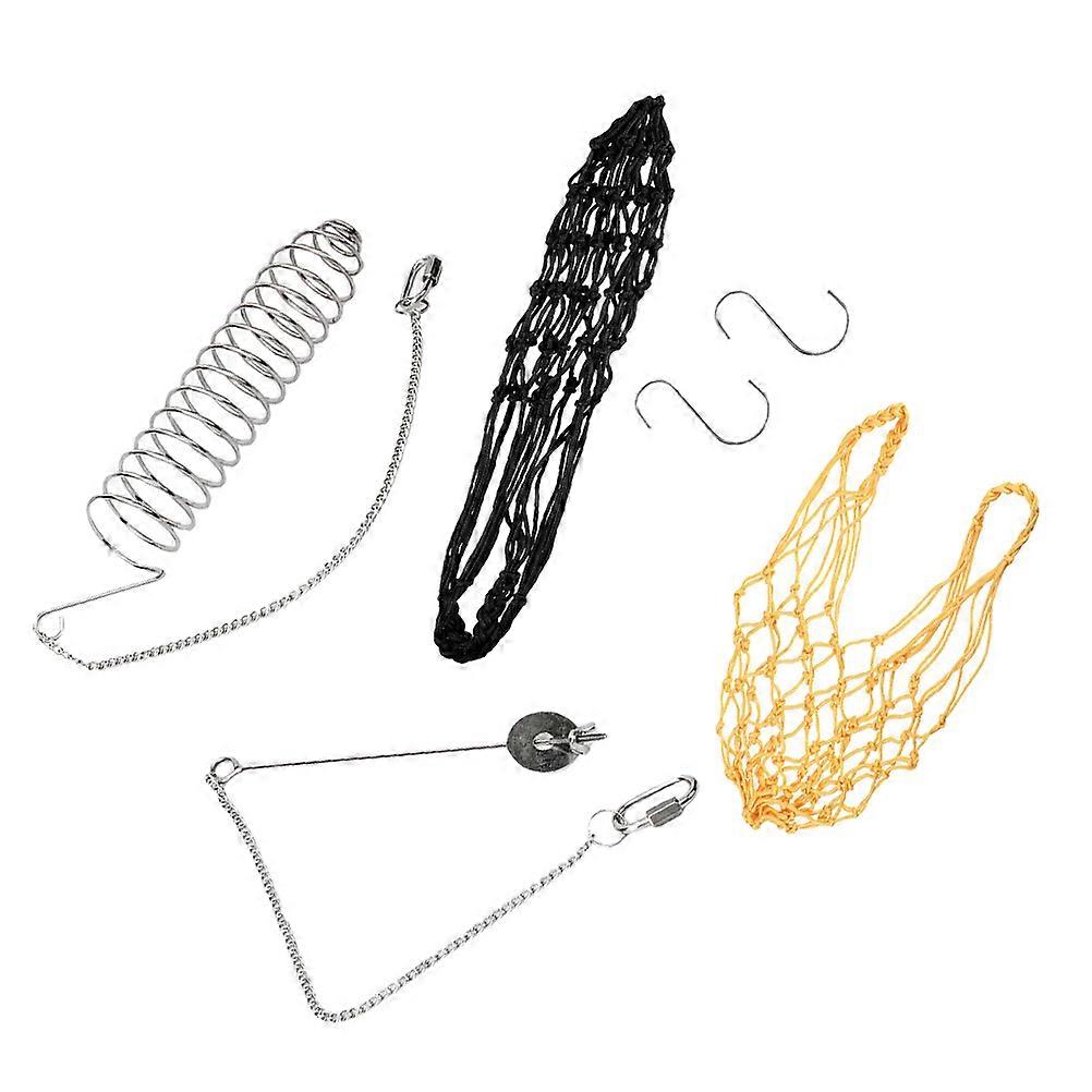 Foraging Basket Chicken Vegetable Holder Black 57X15cm Indoor Use 1 Set