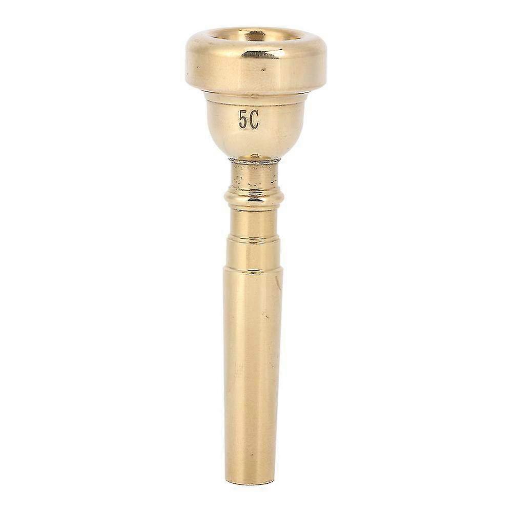 Elegant Brass Mouthpiece for Trumpet - Robust Design Ideal for Professional Musicians & Enhanced Performance