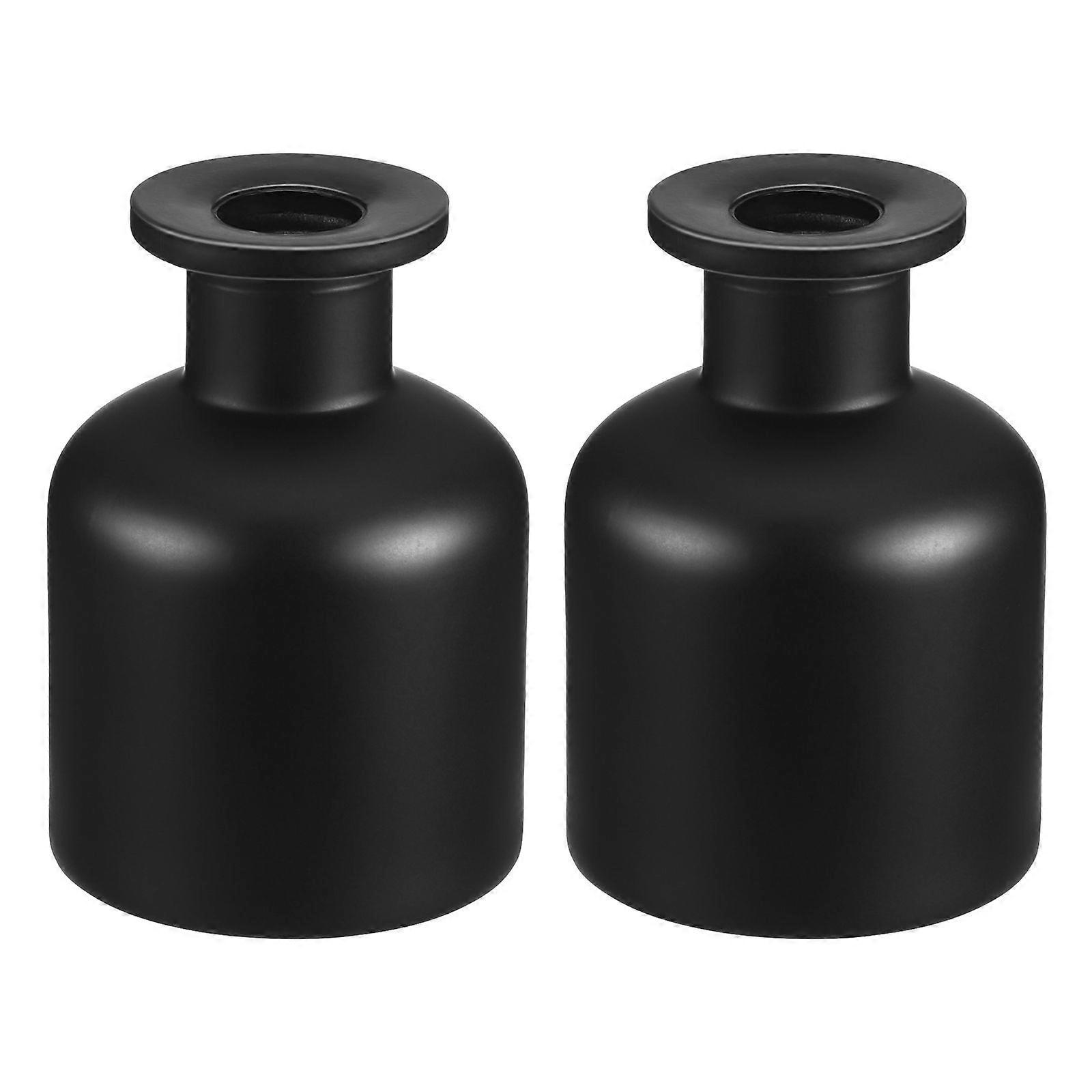 2pcs 150ml Empty Glass Diffuser Bottles Diffuser Jars Aromatherapy Container