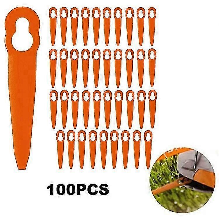 100件适用于STIHL Polycut 2-2 ABS切割刀片割草机更换零件