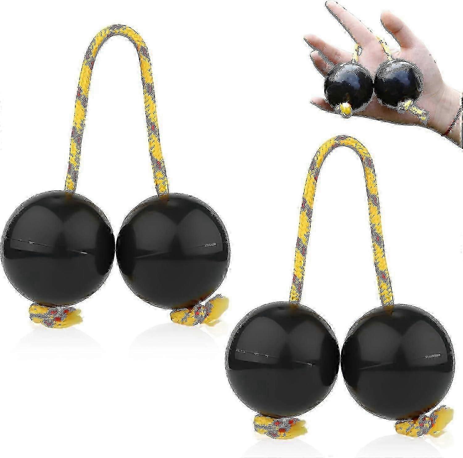 2 pár Aslatua Shakers, Kashaka Zenei Ütőhangszer, Afrikai Asalato Shaker Rattle, Aslatuas Ritmikus Labda, Zene E Shaker