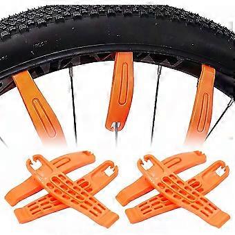 6pcs Bike Tire Levers, Plastic Tire Tools for Bicycle & Car, Durable Tire Removal Levers