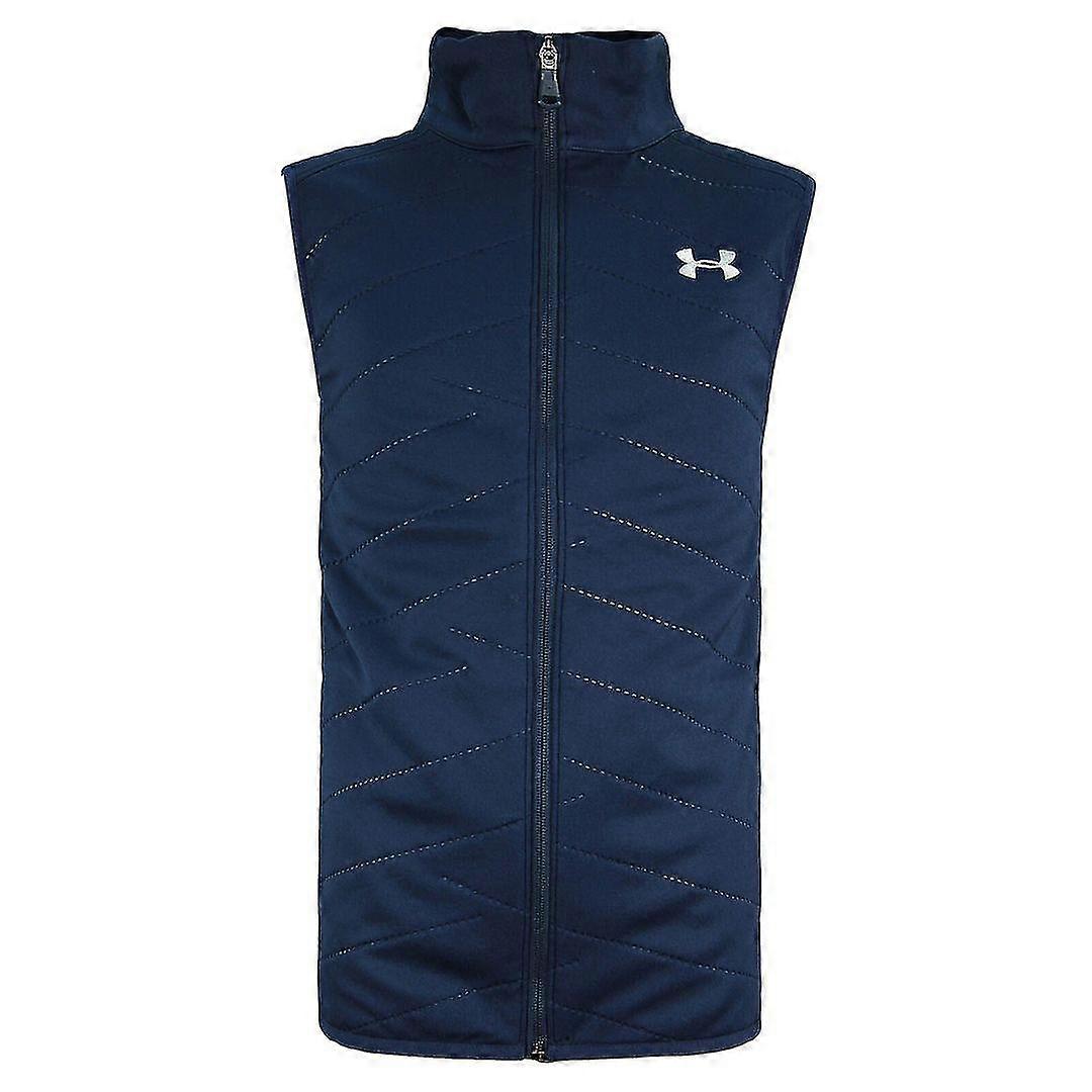 Under Armour Reactor Golf Zip Up Granatowa Kamizelka Dziecięca 13...