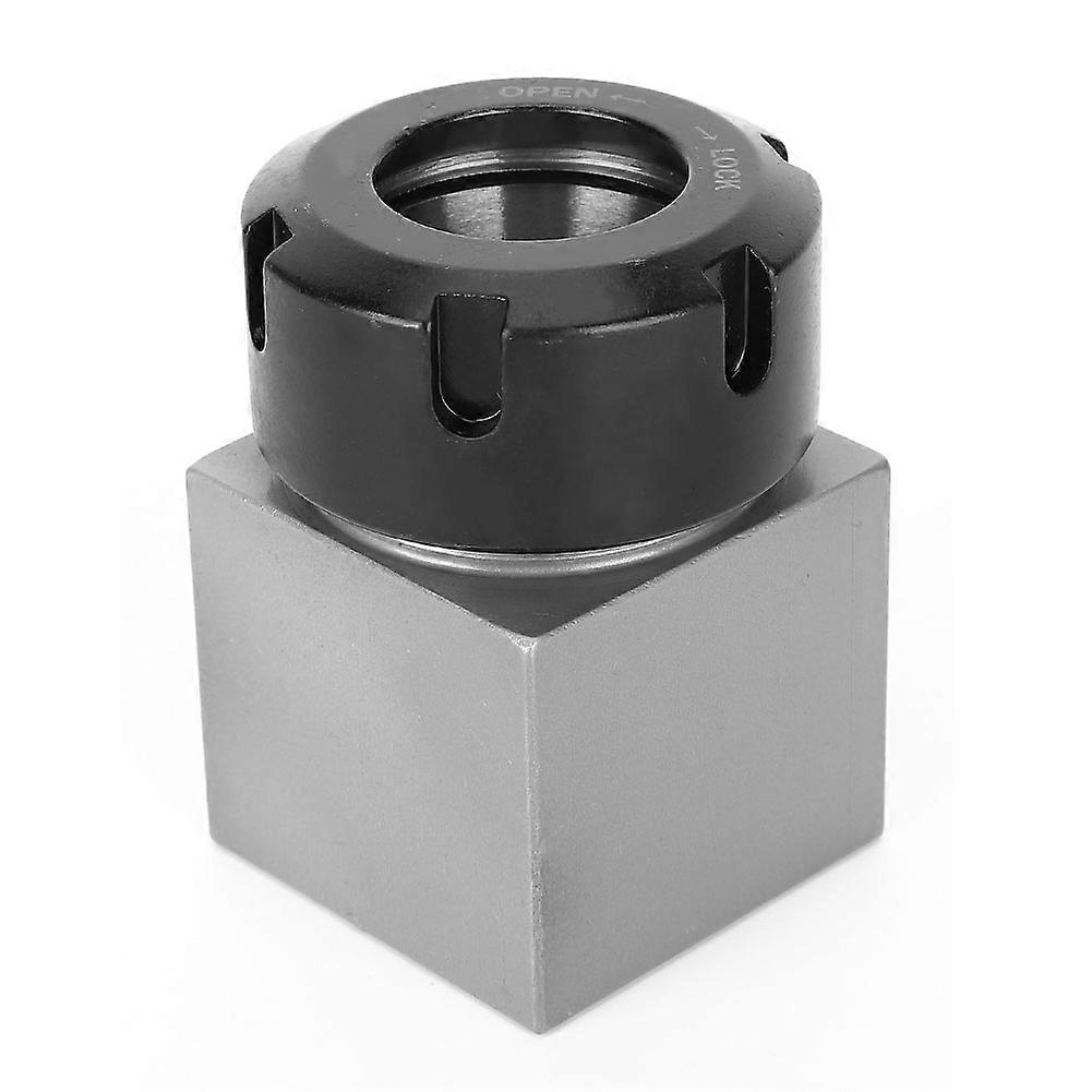 ER32 Collet Block Holder, Steel Collet Chuck For Lathe Engraving Machine, ER40 Conversion Square Tool