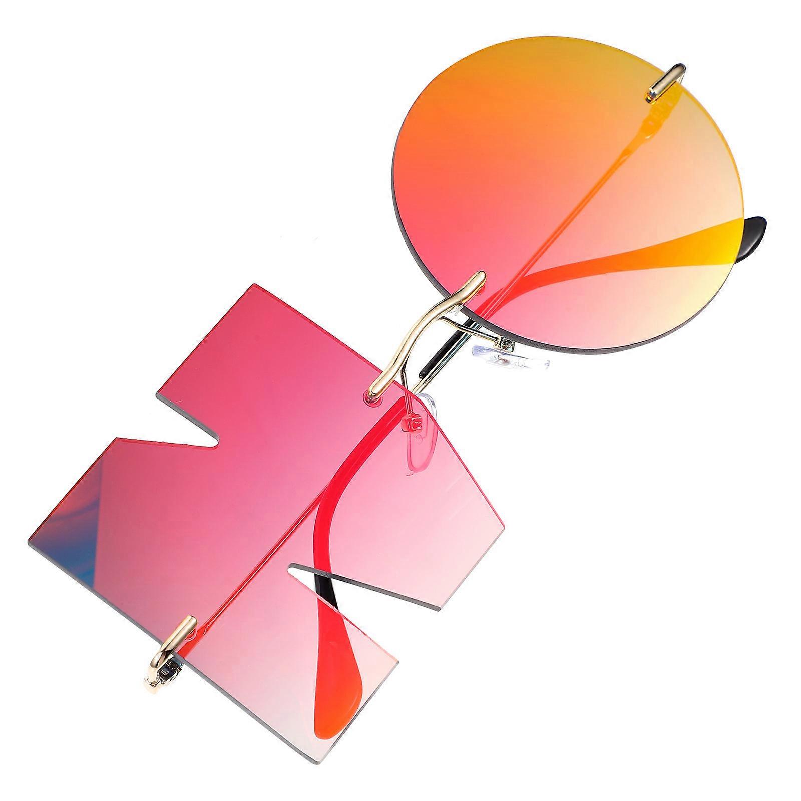 Sunglasses Square Fashion Photo Prop for Red Pc Alloy 1 Pair