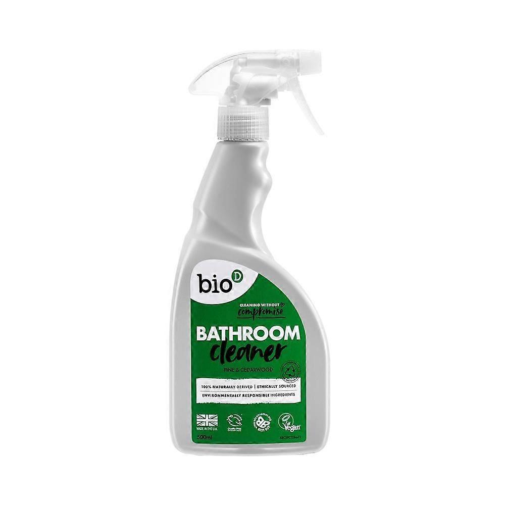 Bio-D Pine & Cedarwood Bathroom Cleaner Spray - 500ml - 3 Pack