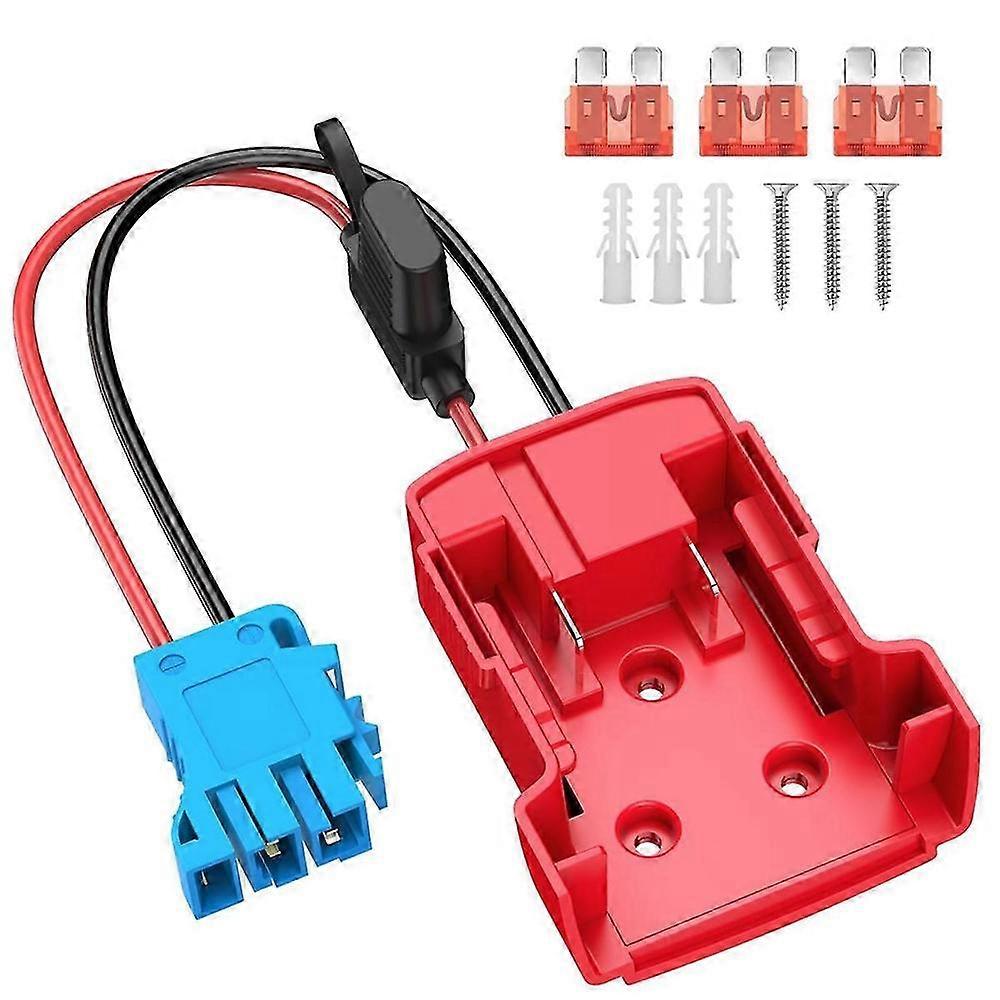 Peg-Perego 12V Ride-On Toy Adapter for Milwaukee M18 Battery