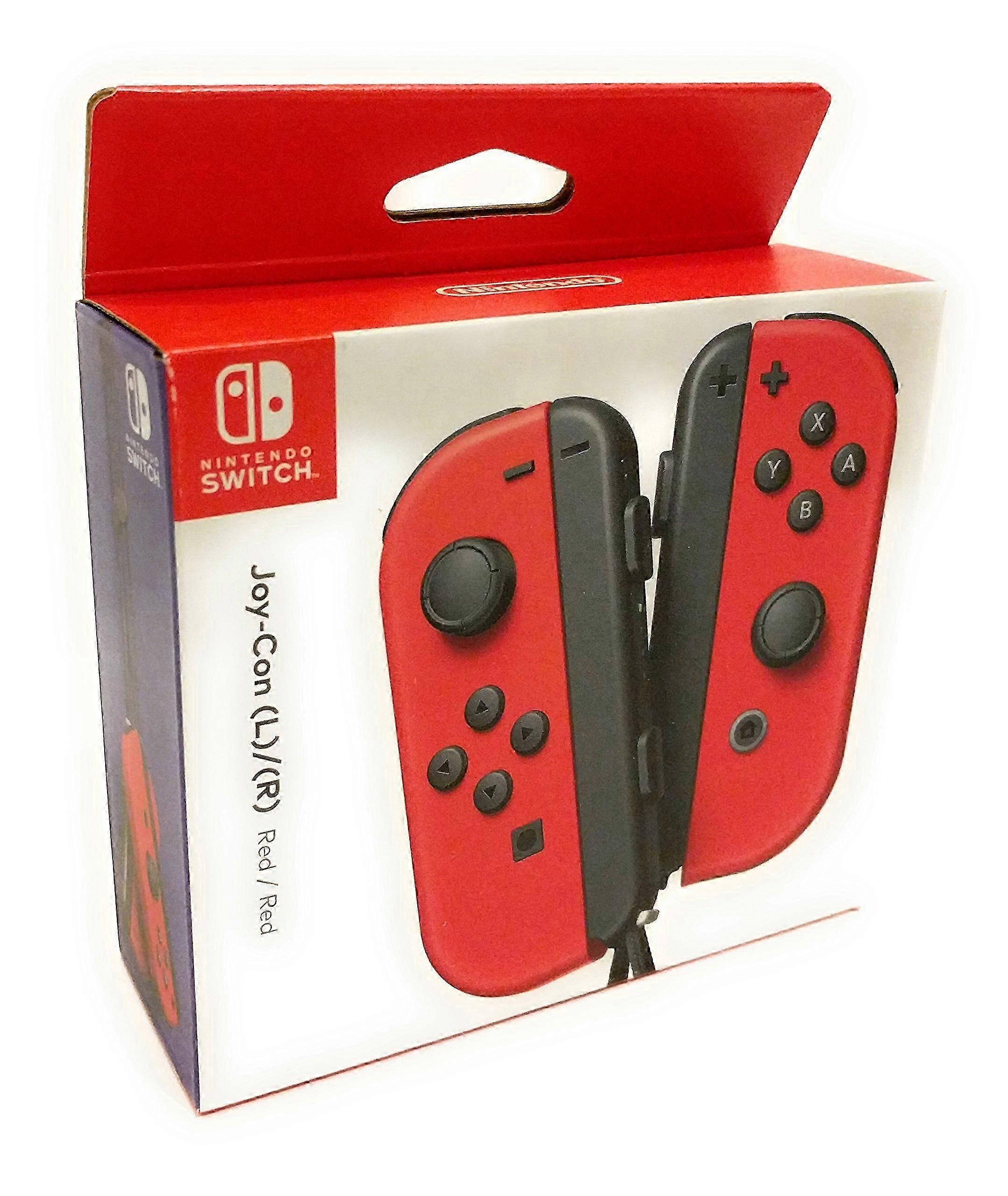 Switch Joy-Con (左/右) レッド/レッド -スーパーマリオオデッセイ カラー-輸入盤