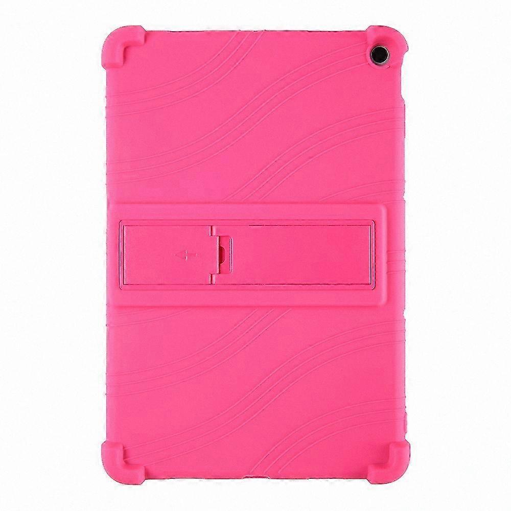 Silicone Case with Folding Kickstand for 10-Inch Tablets, Shockproof Cover for General Tablet Models