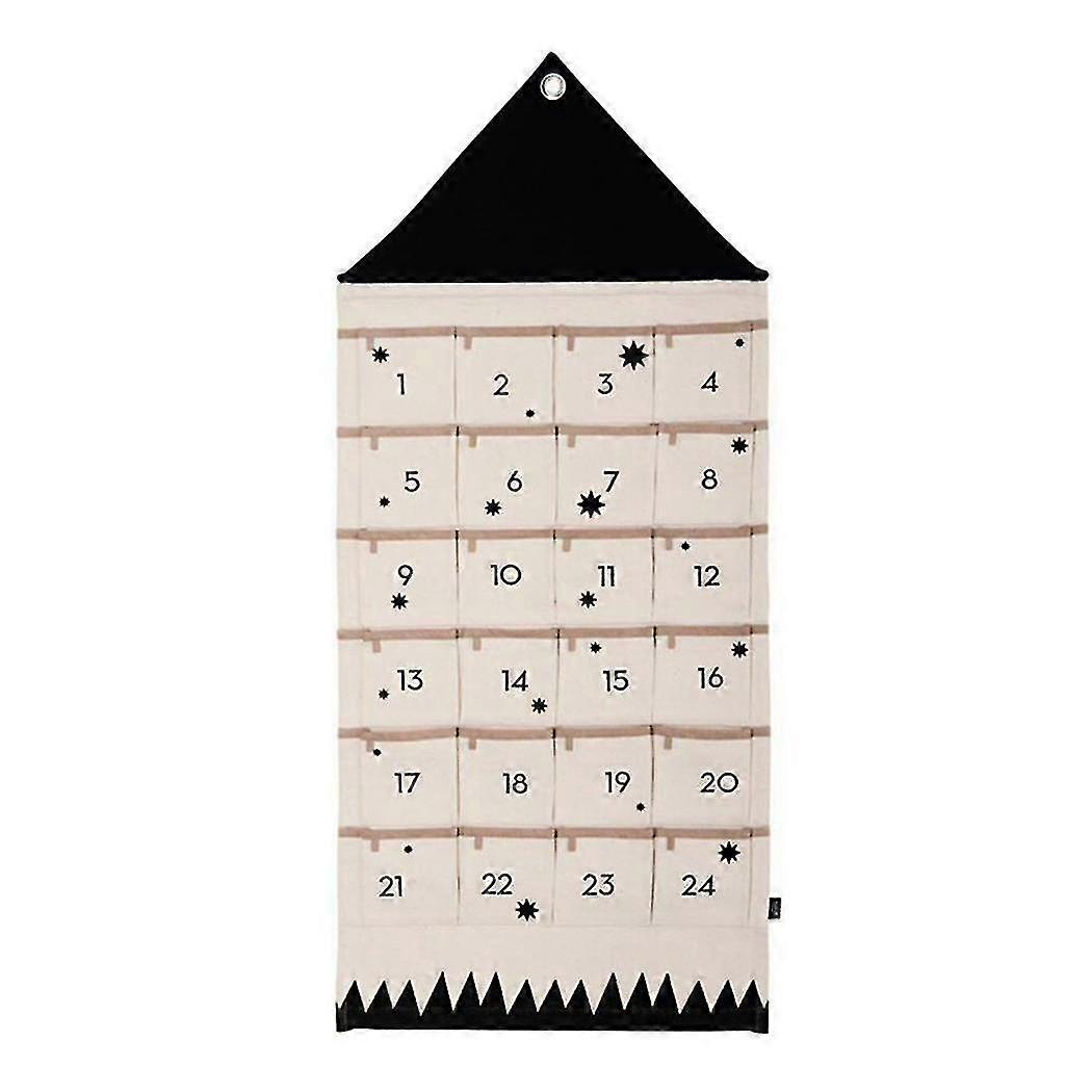 Hanging Storage Bags,-calendar,fabric -calendar With 24 Pockets,for...