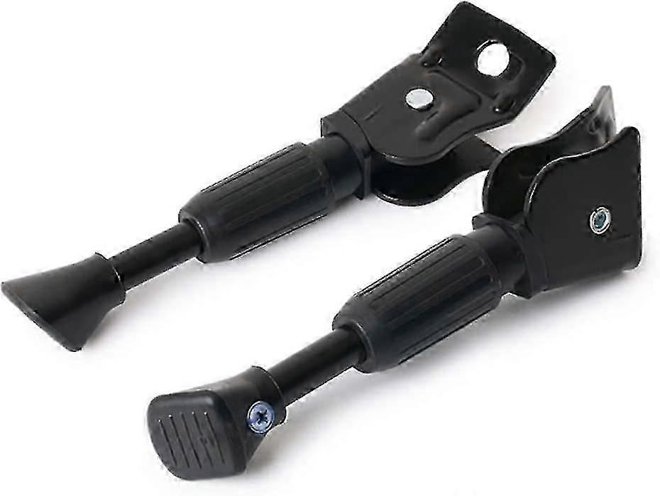 2 قطعة 14 بوصة قابل للتعديل Bicycl سبائك الألومنيوم غير قابلة للانزلاق خلفية الوقوف دعم جانبي للدراجات - DD