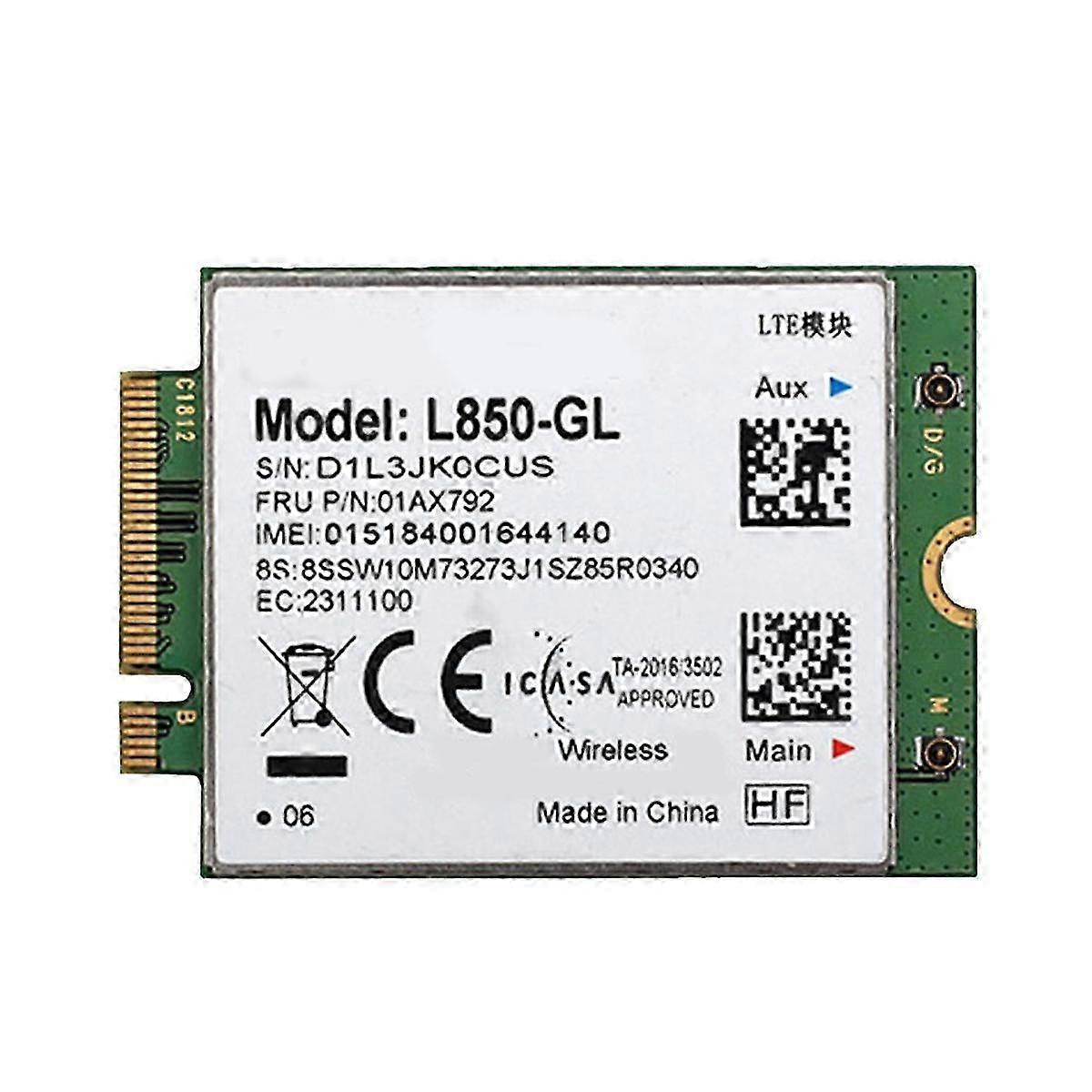 L850- WWAN Card 01AX792 M.2 4G LTE Module for X395