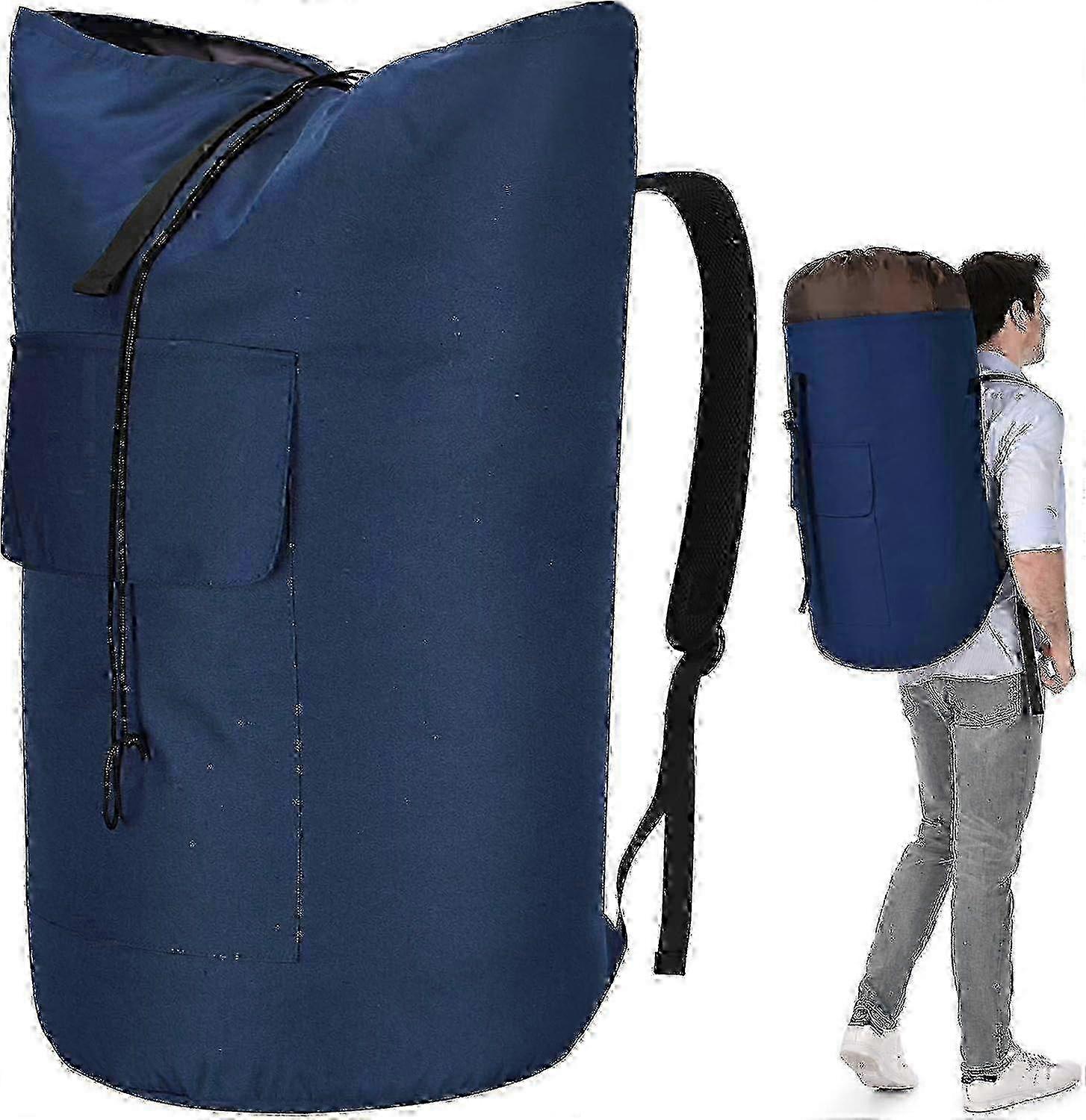 New Design Large Laundry Bag with Straps for Travel & Storage - 115L Capacity
