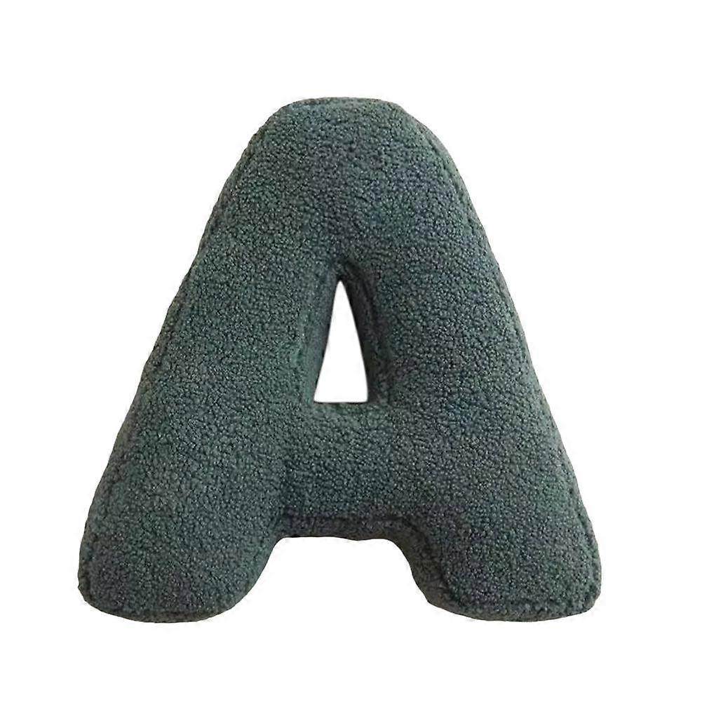 English Letters Pillow Soft Initial Throw Cushion Decorative Alphabet Pillow