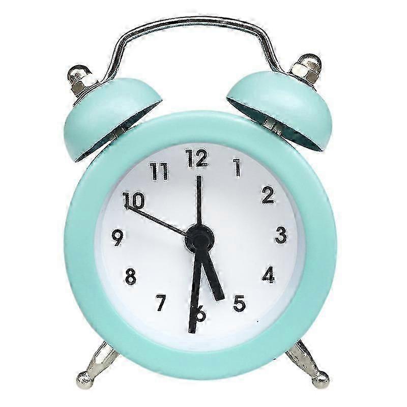 Creative Desktop Clock Lazy Wake-up Alarm Clock Mini Alarm Clock, Bedside Clocks Battery Operated Non Ticking Table Clocks