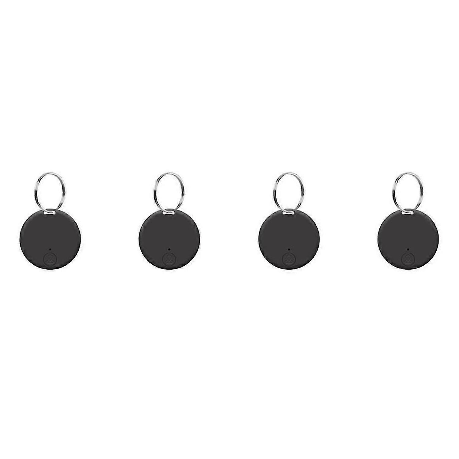 Mini GPS Tracker Wireless Bluetooth 5.0 Anti-Lost with Key Ring Black