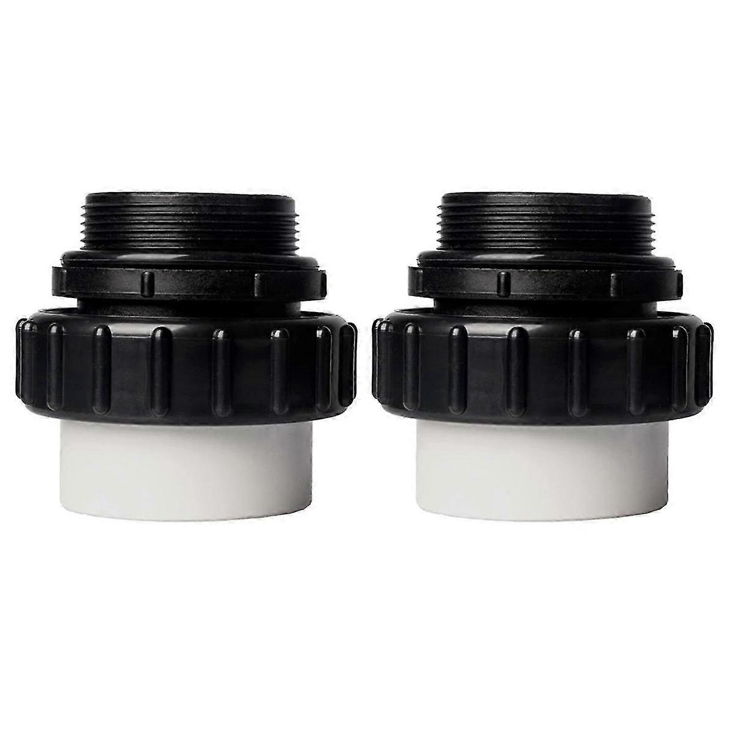 2 Inch MIP X 2 Inch High Temperature Fitting for Whisperflo Intelliflo for Schedule 40 Male Adapter(2PCS)