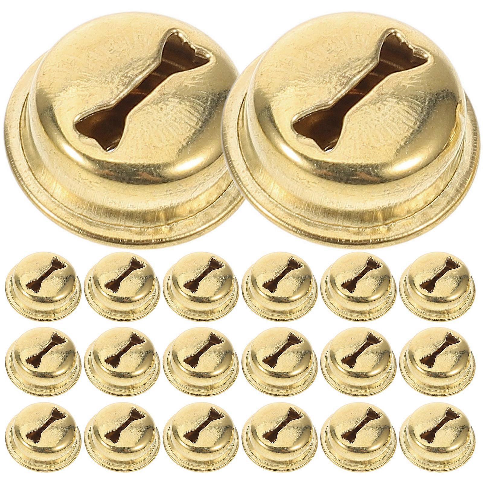 Metal Doll Making Bells for DIY Use Craft Making Bell Replacements 100Pcs