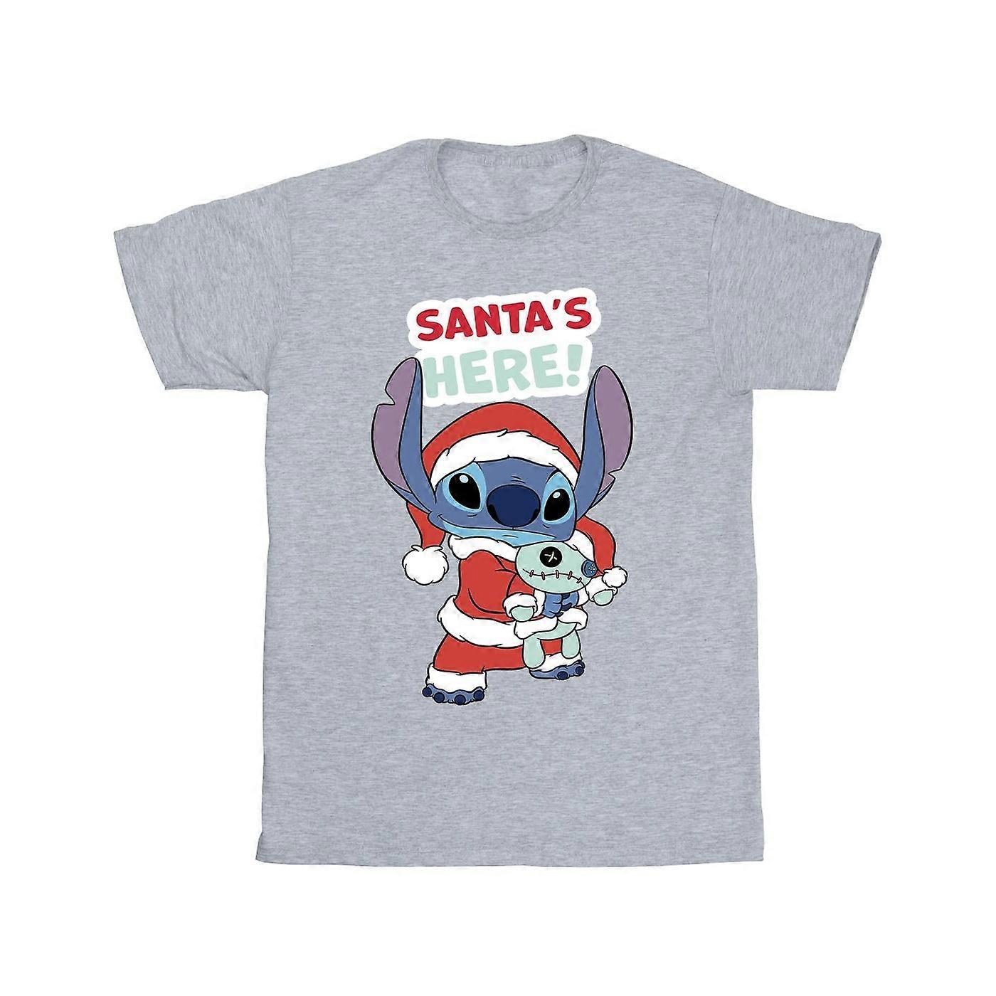 Disney Pánske tričko Lilo & Stitch Santa's Here