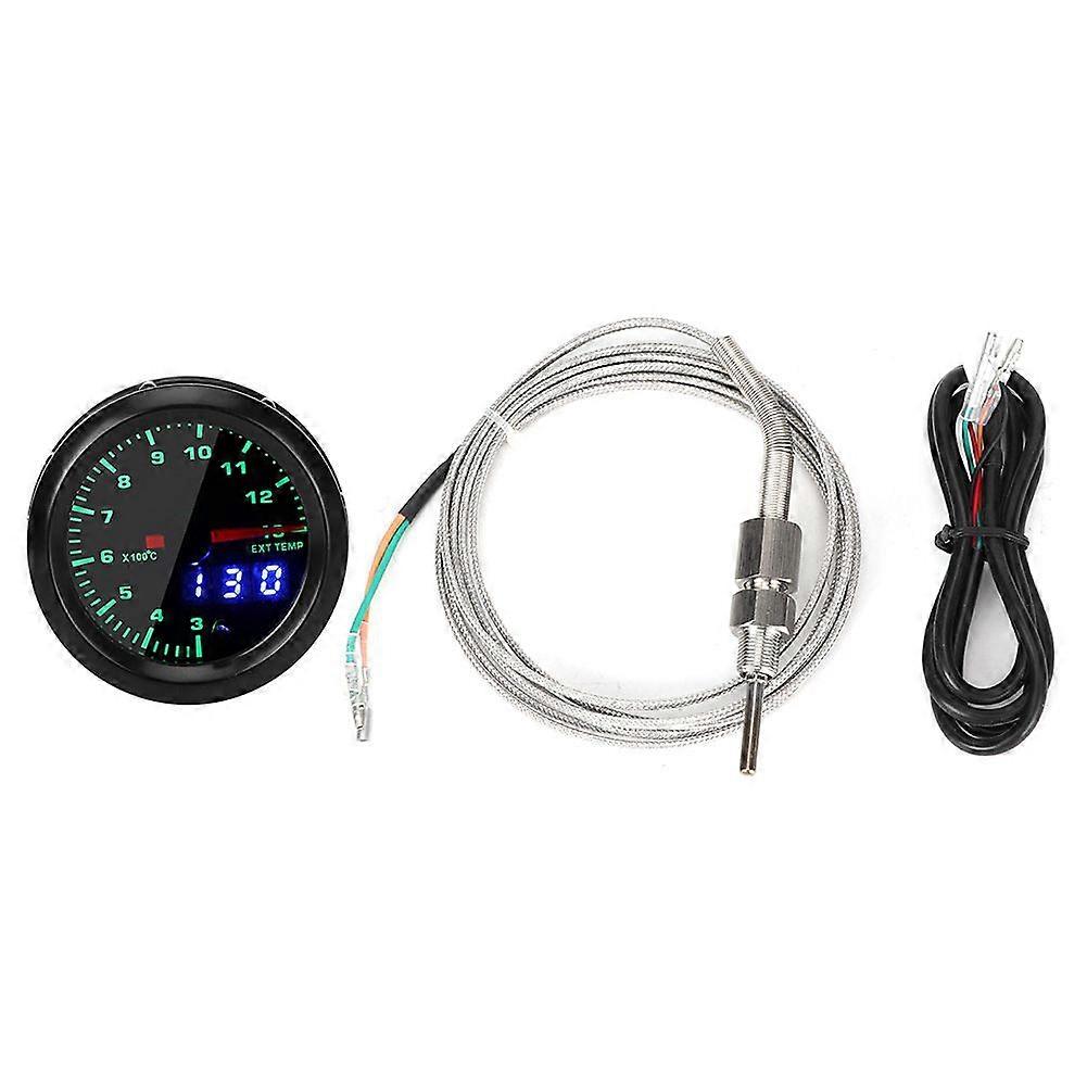 2in Universal Exhaust Temperature Gauge Meter Pointer Digital LED Display