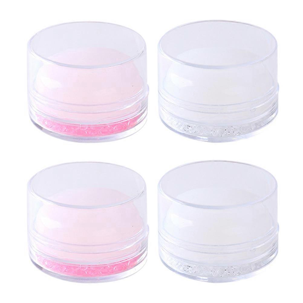 Silicone Nail Printing Stamper Manicure Tool for Nail Art 20Pcs Kit