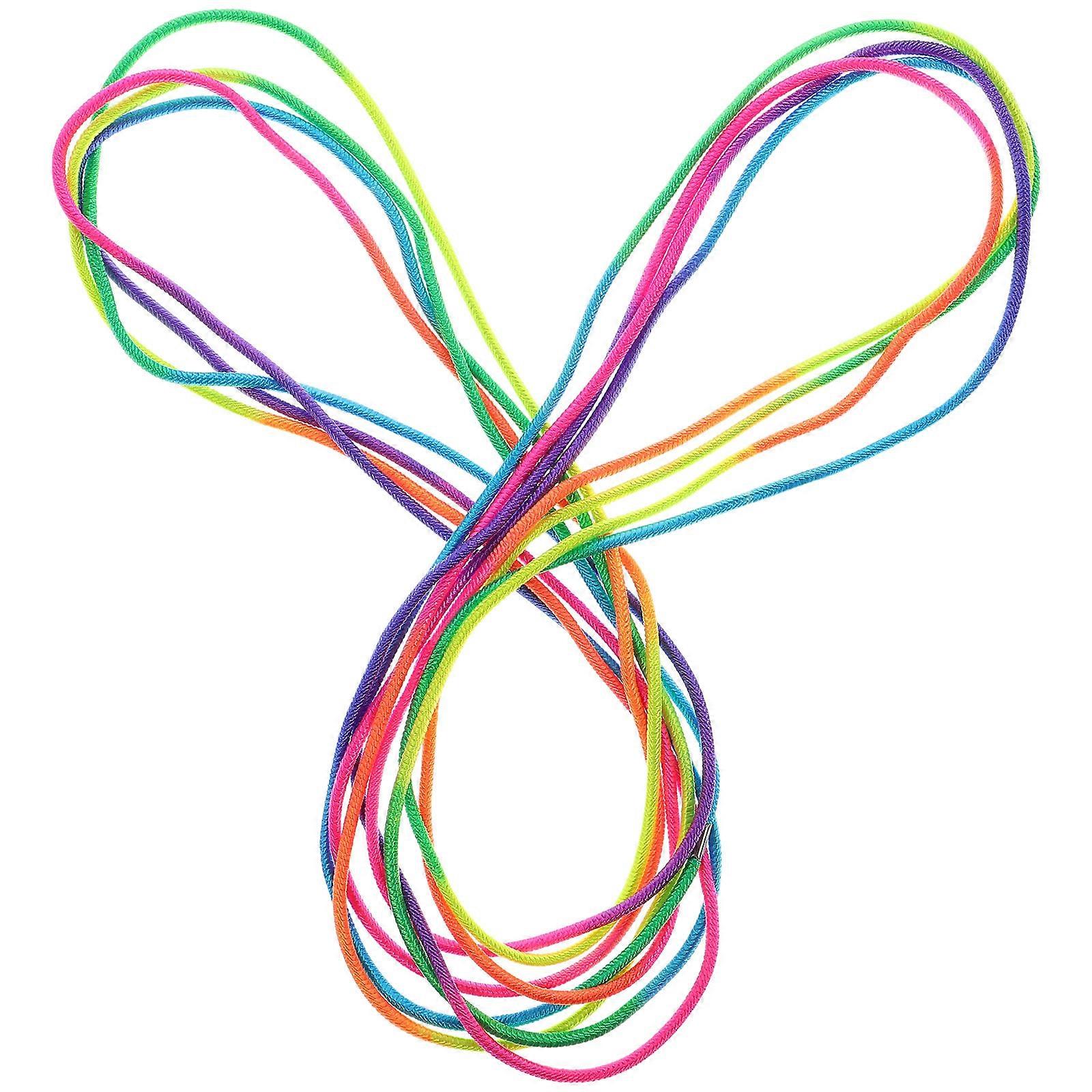 Kids Jump Rope Chinese Jump Rope Group Play Multi Plastic Toy for Physical Exercise 1 Set