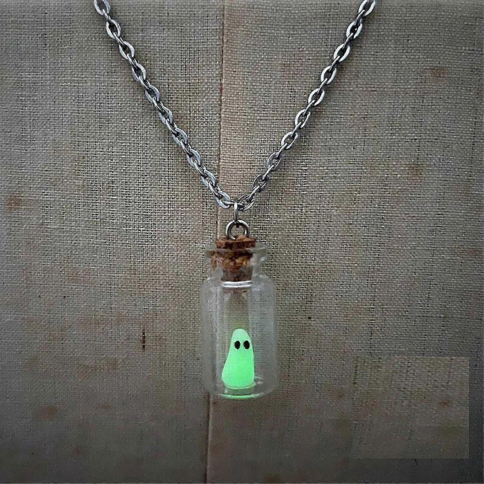 Halloween Decorations Halloween Drift Bottle Glow-in-the-dark Ghost