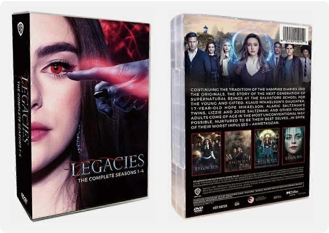 Legacies: The Complete Series Seizoen 1-4 ( DVD, 13-Disc SetNieuw