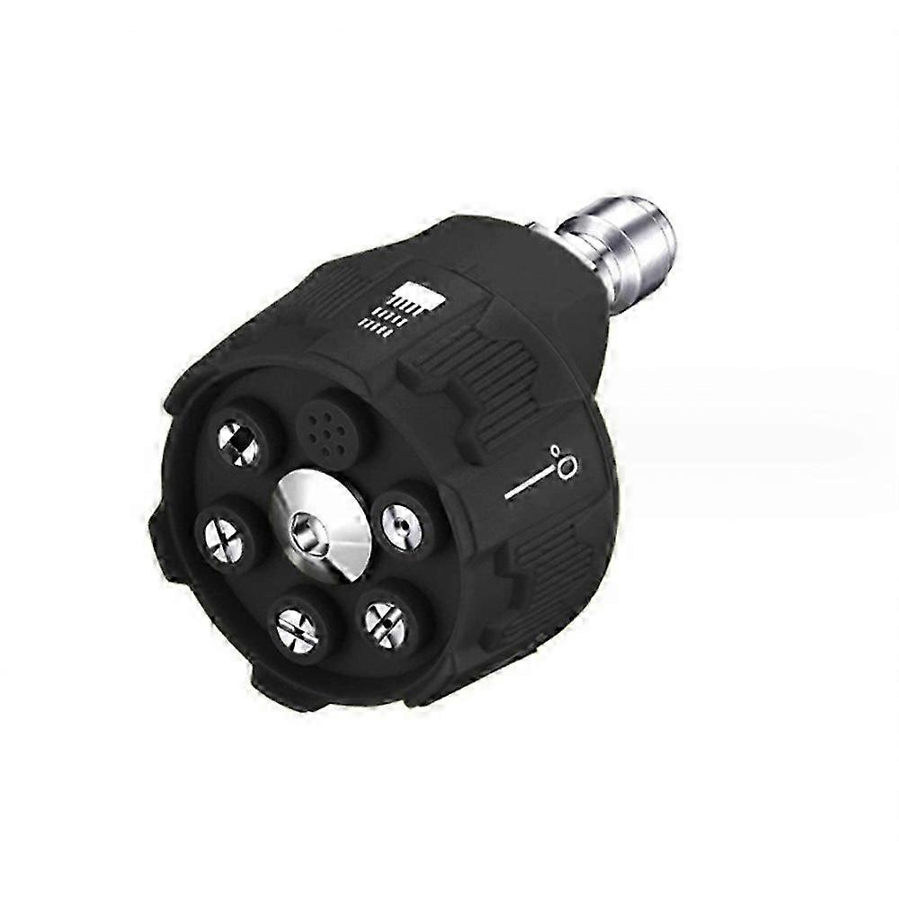 6-in-1 Power Wash Nozzle With Quick Coupling Connector