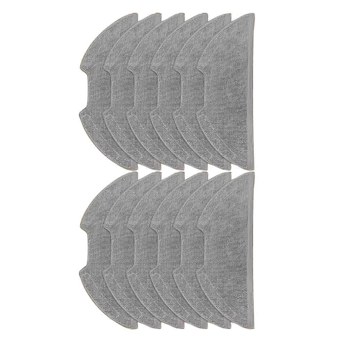 12PCS Mop Cloths for E10S / E20 Pluss Replacement Parts Clean Hygienic Floors Tool Home Clean Tool