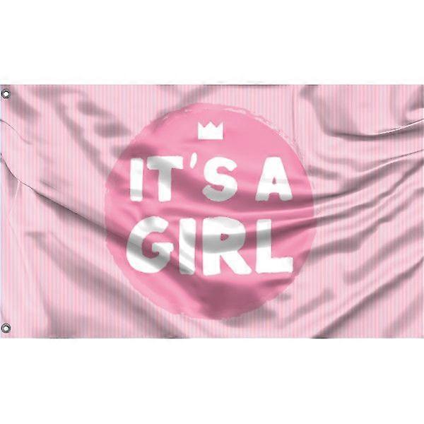 Babyshower Det Et Jenteflagg, FG1689