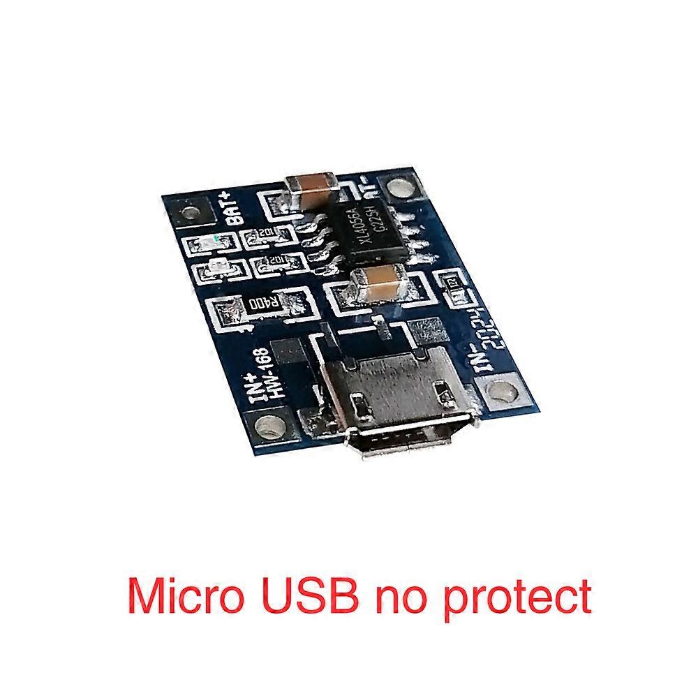 Mini Micro Type-c USB 5V 1A 18650 TP4056 Lithium Battery Charger Module Charging Board With Protection Dual Functions 1A Li-ion