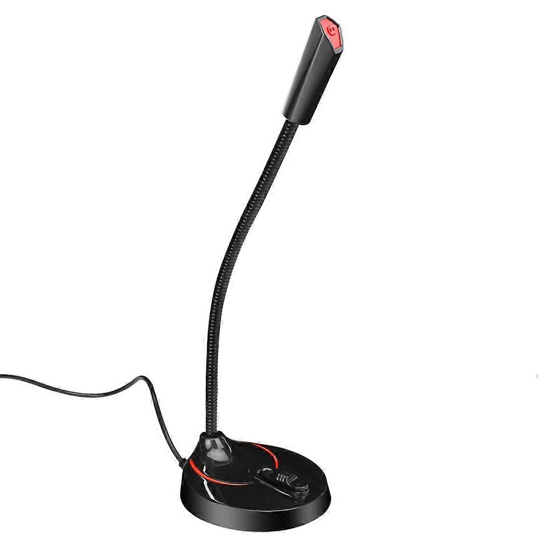 360 Degrees Bendable Drive-free USB Computer Microphone