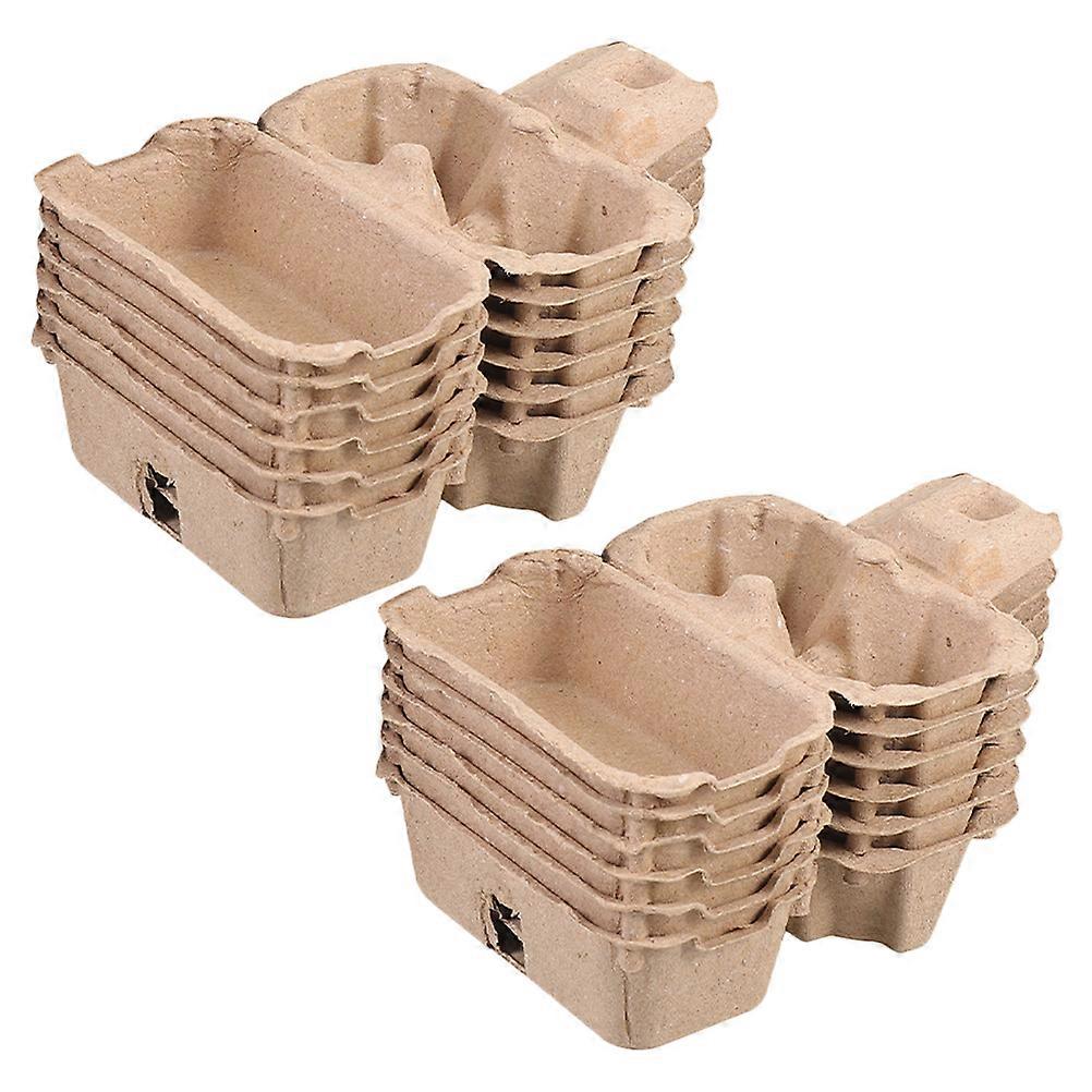 Egg Bulk Carton Paper Egg Cartons for Storage 22Pcs Containers
