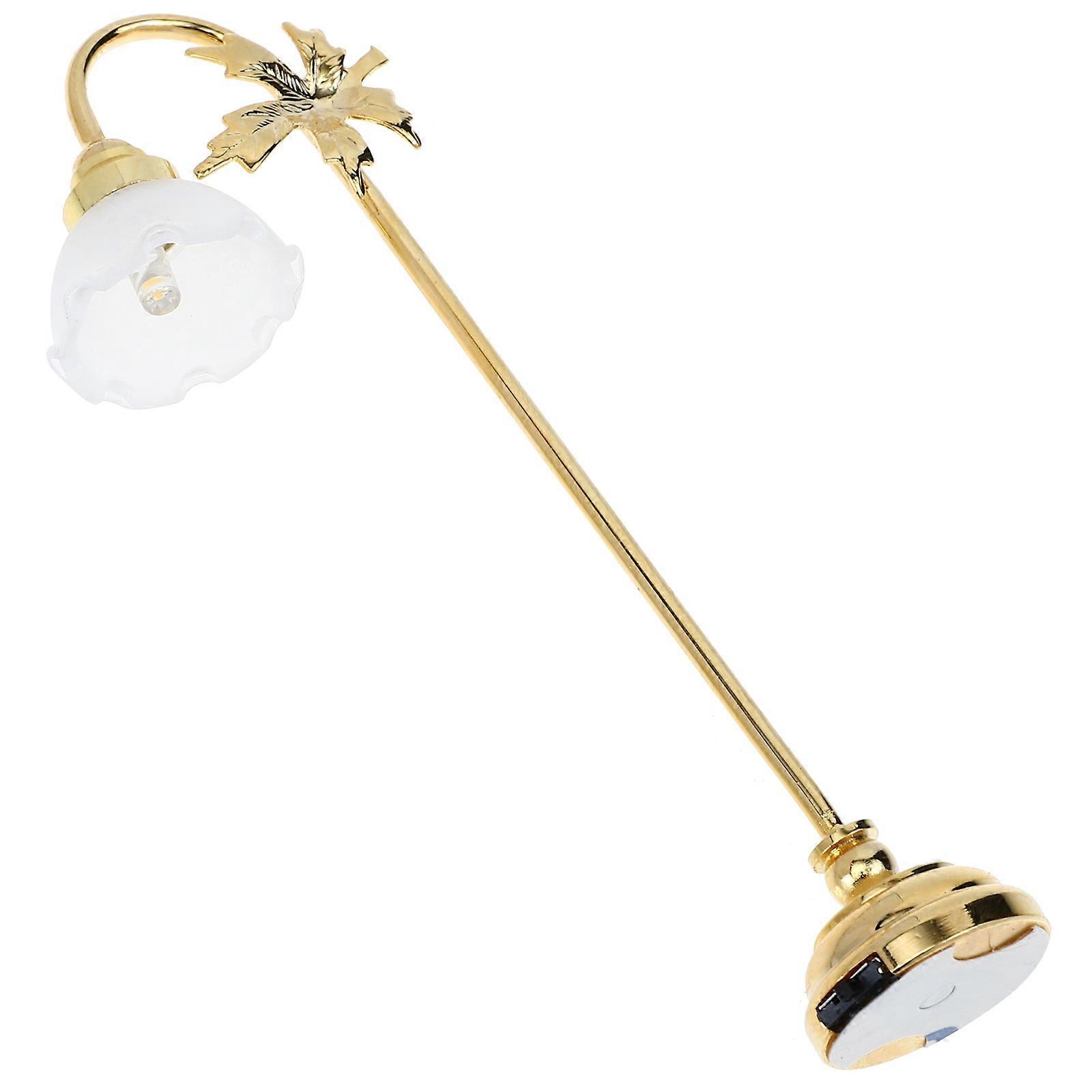 Mini LED Lamp Model For Home Decoration Stylish Mini House Scene 2Pcs