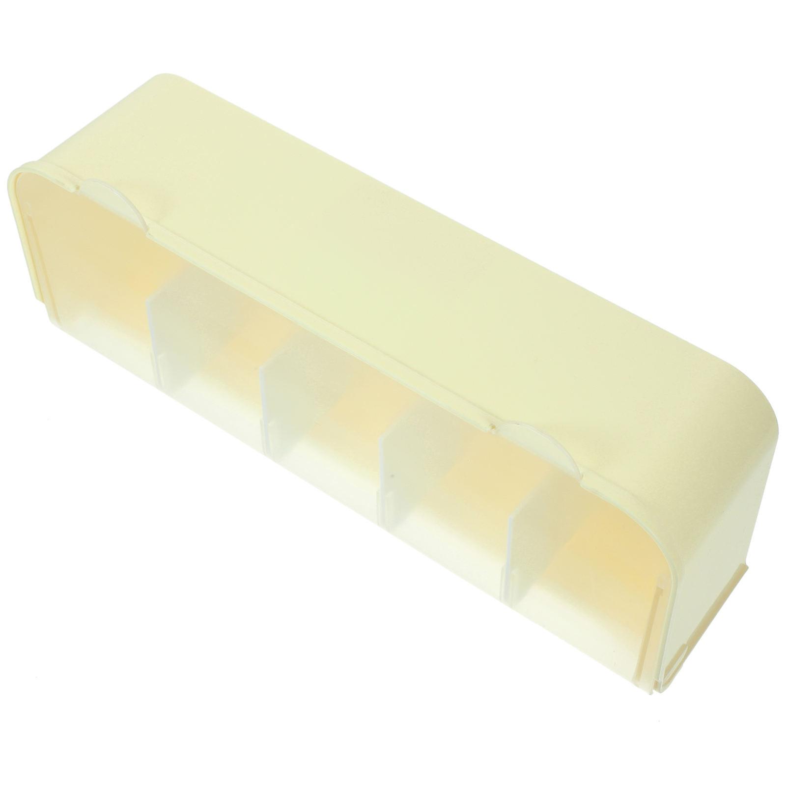 Multi-Compartment Underpants Organizer Rack Wall Mounted For Wardrobe 12.77X5.11X3.34In Store 3Pcs